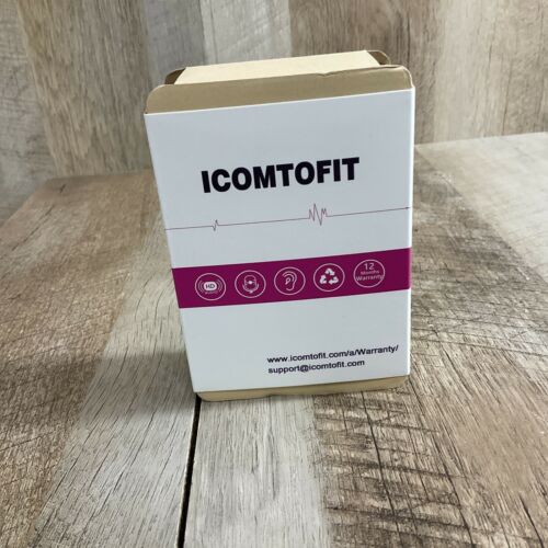 AS IS - ICOMTOFIT Bluetooth Headset Earpiece,Compatible with iPhone/Android (6922740367543)